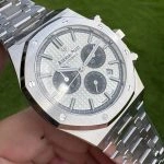Super Clone Audemars Piguet Royal Oak 26331ST.OO.1220ST.03 Panda-Zifferblatt Edelstahl 41mm