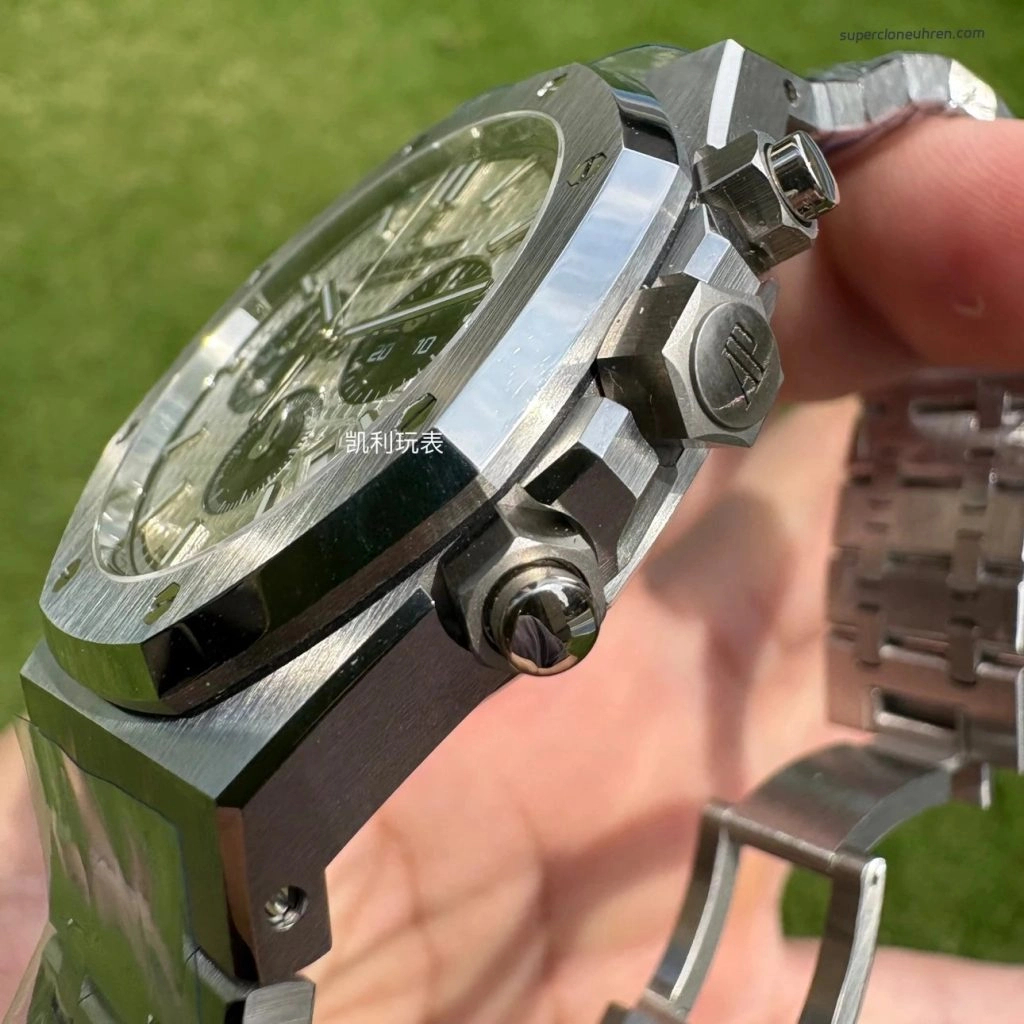 Super Clone Audemars Piguet Royal Oak 26331ST.OO.1220ST.03 Panda-Zifferblatt Edelstahl 41mm