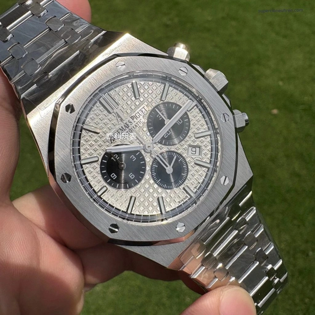 Super Clone Audemars Piguet Royal Oak 26331ST.OO.1220ST.03 Panda-Zifferblatt Edelstahl 41mm