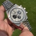 Super Clone Audemars Piguet Royal Oak 26331ST.OO.1220ST.03 Panda-Zifferblatt Edelstahl 41mm