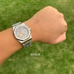 Super Clone Audemars Piguet Royal Oak 15407ST Skelettzifferblatt Edelstahlband 41 mm