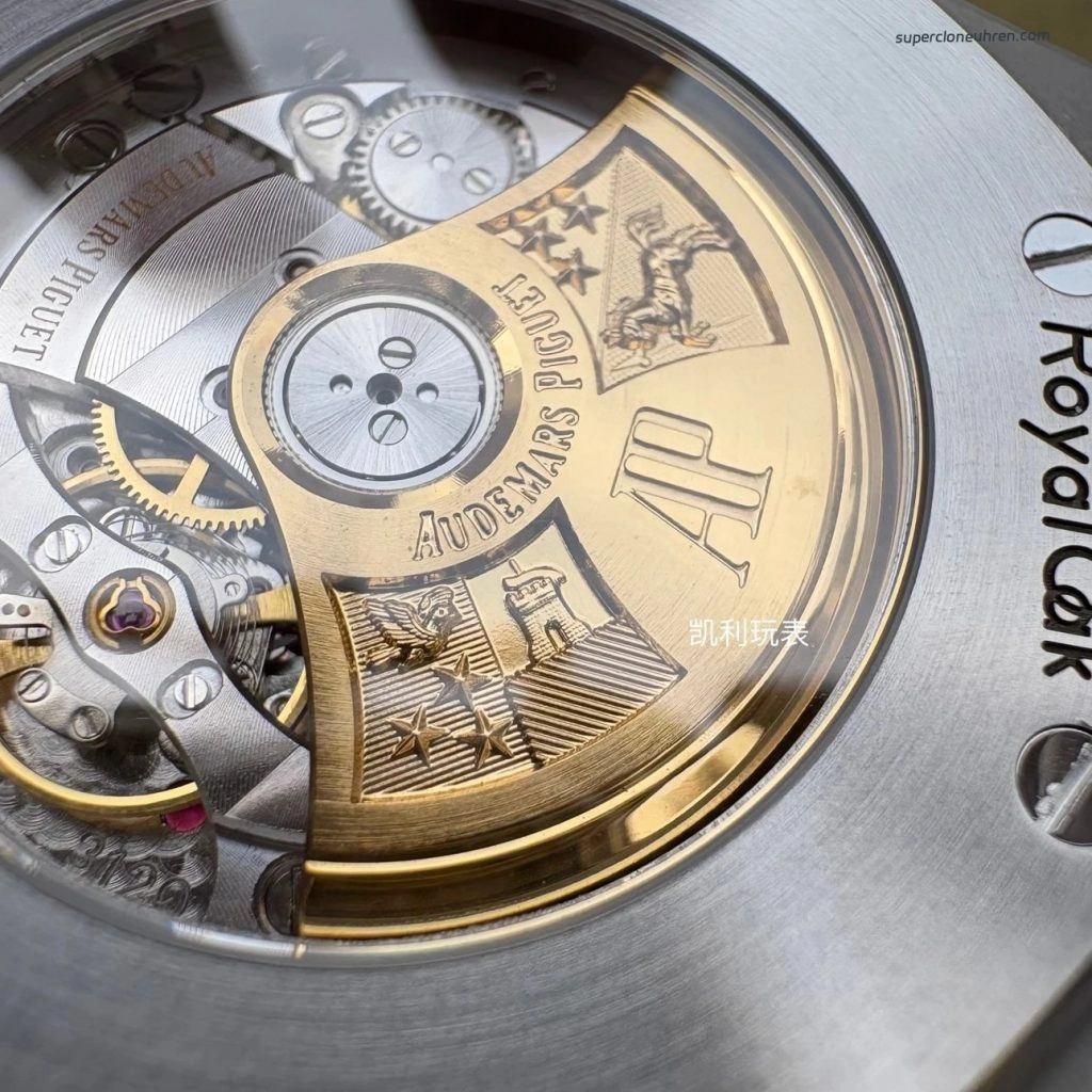 1:1 Super Clone Uhr Audemars Piguet Royal Oak 15400ST.OO.1220ST.03 blaues Zifferblatt aus gebürstetem Edelstahl 41mm