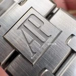 1:1 Super Clone Uhr Audemars Piguet Royal Oak 15400ST.OO.1220ST.03 blaues Zifferblatt aus gebürstetem Edelstahl 41mm