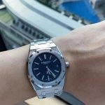 Premium Replica Uhr Audemars Piguet Royal Oak 15202ST.OO.1240ST.01 Ultraduenn Stahlband 39mm