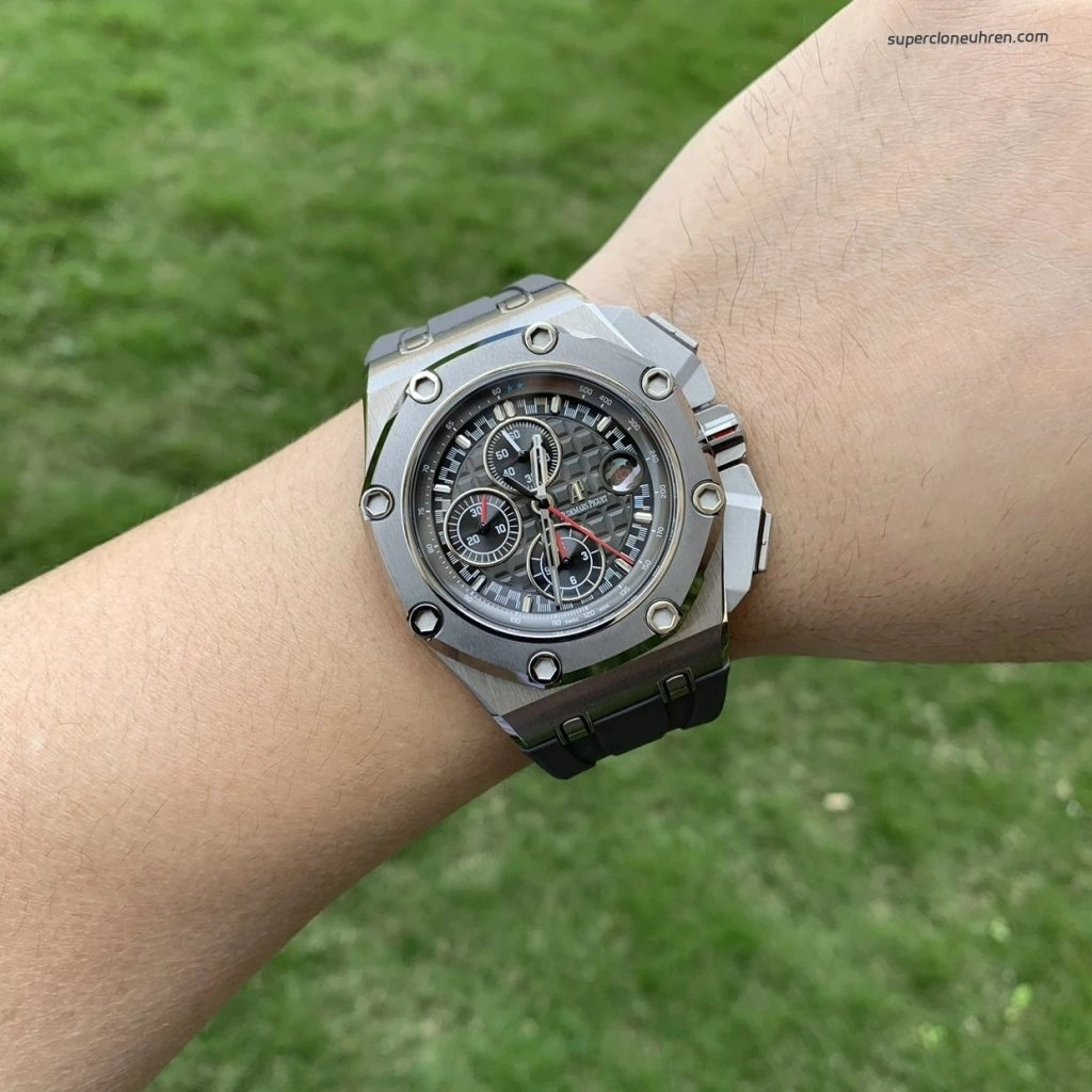 Super Clone Audemars Piguet Royal Oak Offshore 26568IM.OO.A004CA.01 Titan-Grau 44mm
