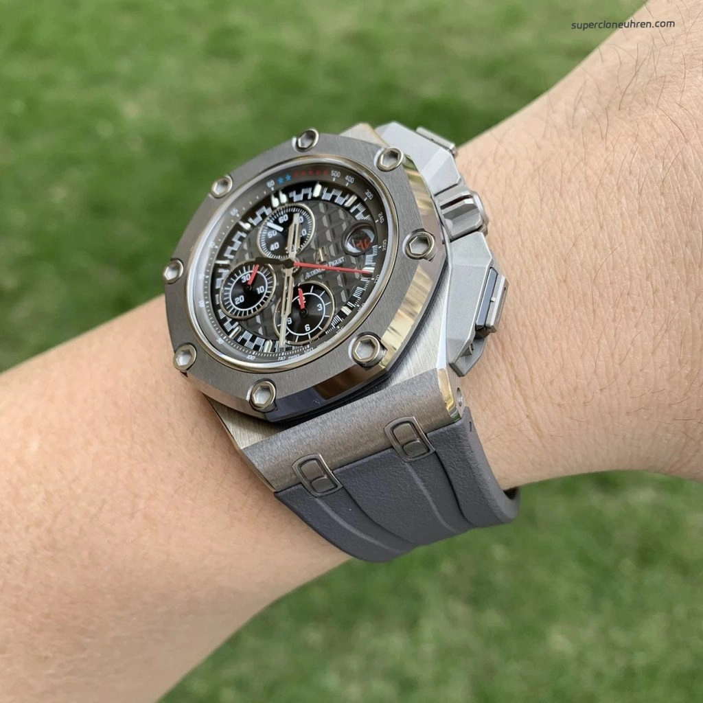 Super Clone Audemars Piguet Royal Oak Offshore 26568IM.OO.A004CA.01 Titan-Grau 44mm