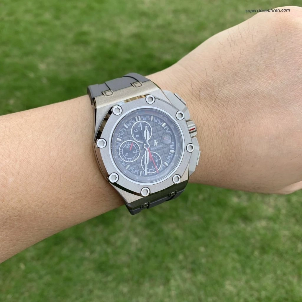 Super Clone Audemars Piguet Royal Oak Offshore 26568IM.OO.A004CA.01 Titan-Grau 44mm