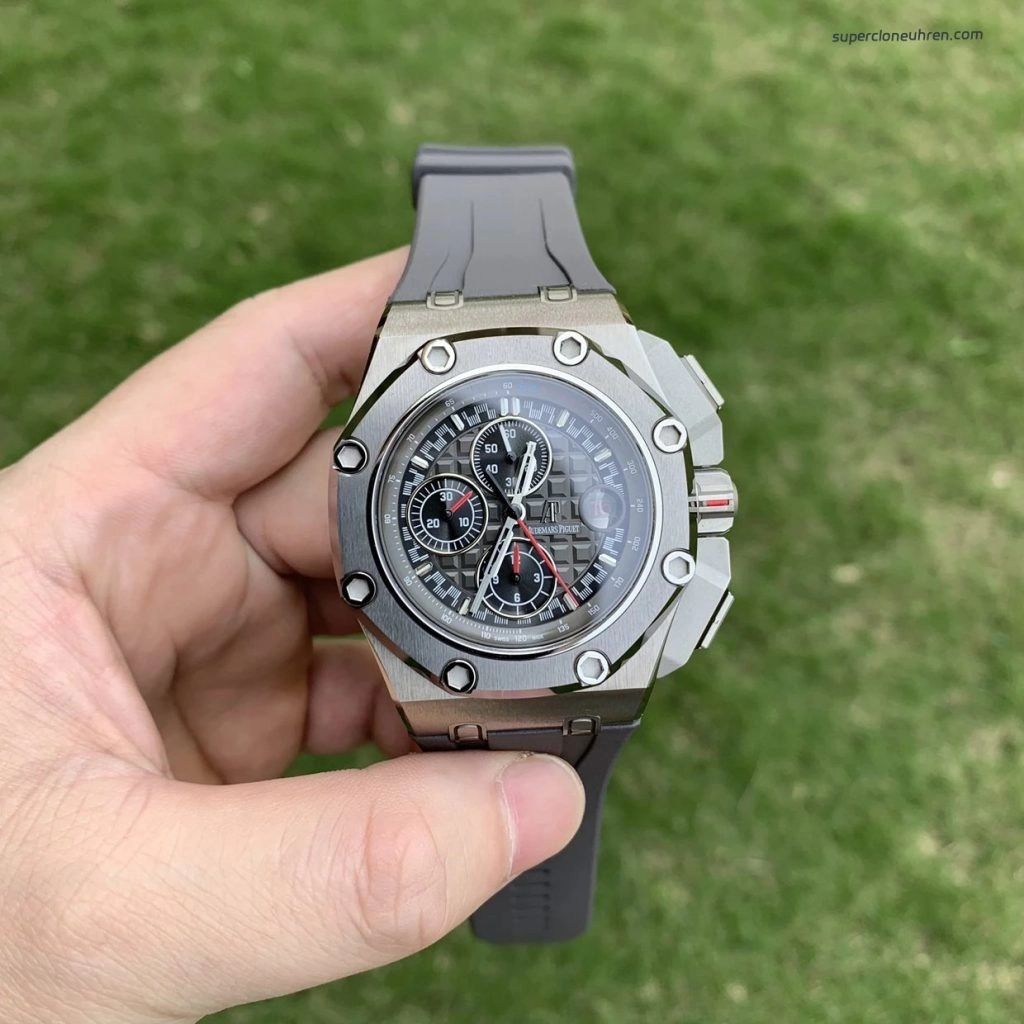 Super Clone Audemars Piguet Royal Oak Offshore 26568IM.OO.A004CA.01 Titan-Grau 44mm