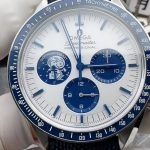 Premium Replica Uhr Omega Speedmaster 310.32.42.50.02.001 blau-weißes Zifferblatt 42mm