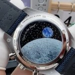 Premium Replica Uhr Omega Speedmaster 310.32.42.50.02.001 blau-weißes Zifferblatt 42mm