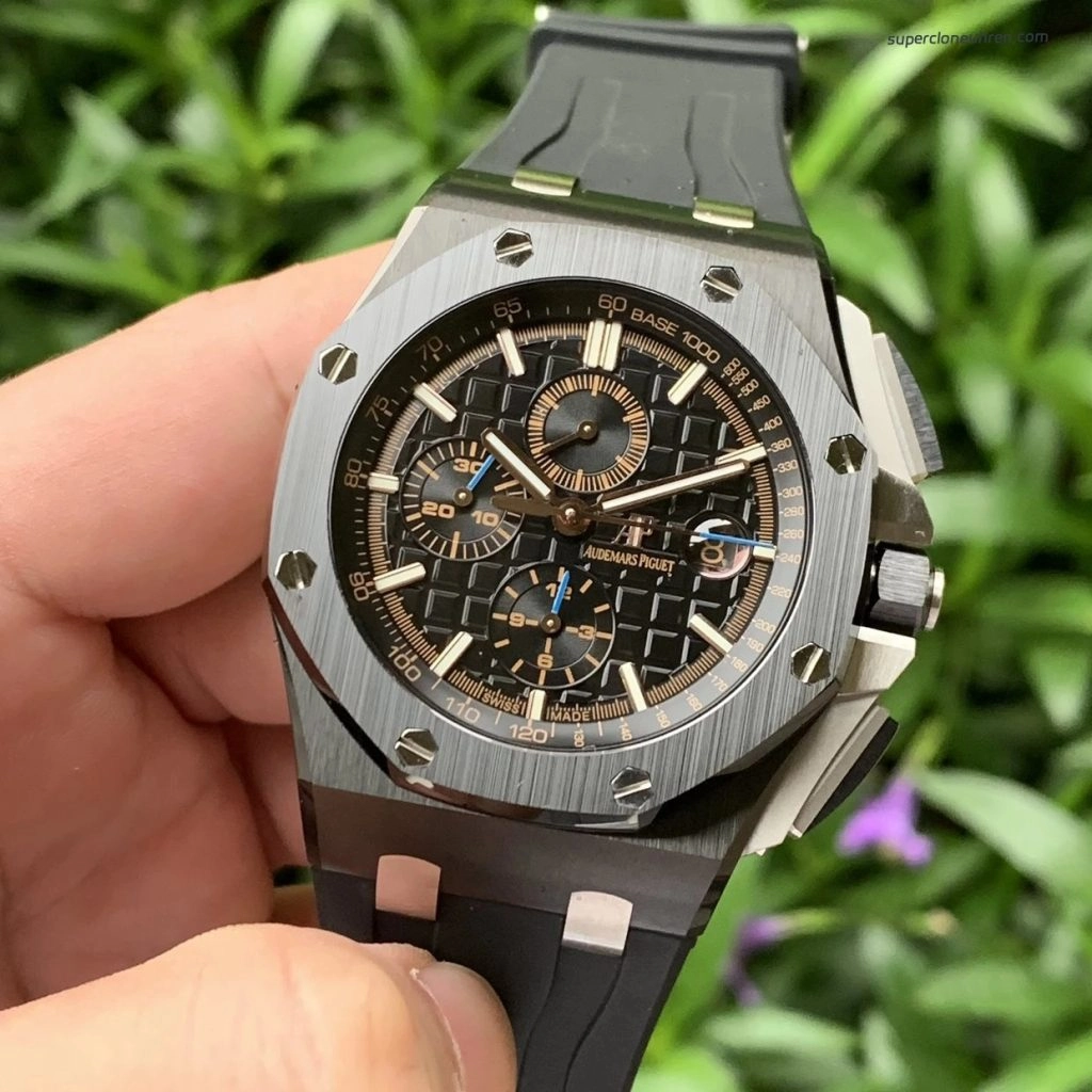 Premium Replica Uhr Audemars Piguet Royal Oak Offshore 26405CE.OO.A002CA.02 aus schwarzer Keramik 44 mm