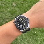 Premium Replica Uhr Audemars Piguet Royal Oak Offshore 15720CN.OO.A002CA.01 mit Keramiklünette 42mm