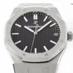 Premium Replica Uhr Audemars Piguet Royal Oak 15500ST.OO.1220ST.03 schwarzes Zifferblatt Edelstahl 41mm