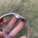 1:1 Super Clone Uhr Audemars Piguet Royal Oak 16202PT Aurora-Grün 39 mm