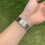 1:1 Super Clone Uhr Audemars Piguet Royal Oak 15500ST mit weißem Zifferblatt und Stahlband 41mm