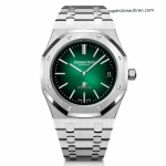 1:1 Super Clone Uhr Audemars Piguet Royal Oak 16202PT Aurora-Grün 39 mm