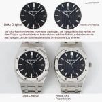 Premium Replica Uhr Audemars Piguet Royal Oak 15500ST.OO.1220ST.03 schwarzes Zifferblatt Edelstahl 41mm