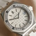 Premium Replica Uhr Audemars Piguet Royal Oak Offshore 67540OK.ZZ.A010CA.01 mit Diamantbesatz in 18K Roségold 37mm