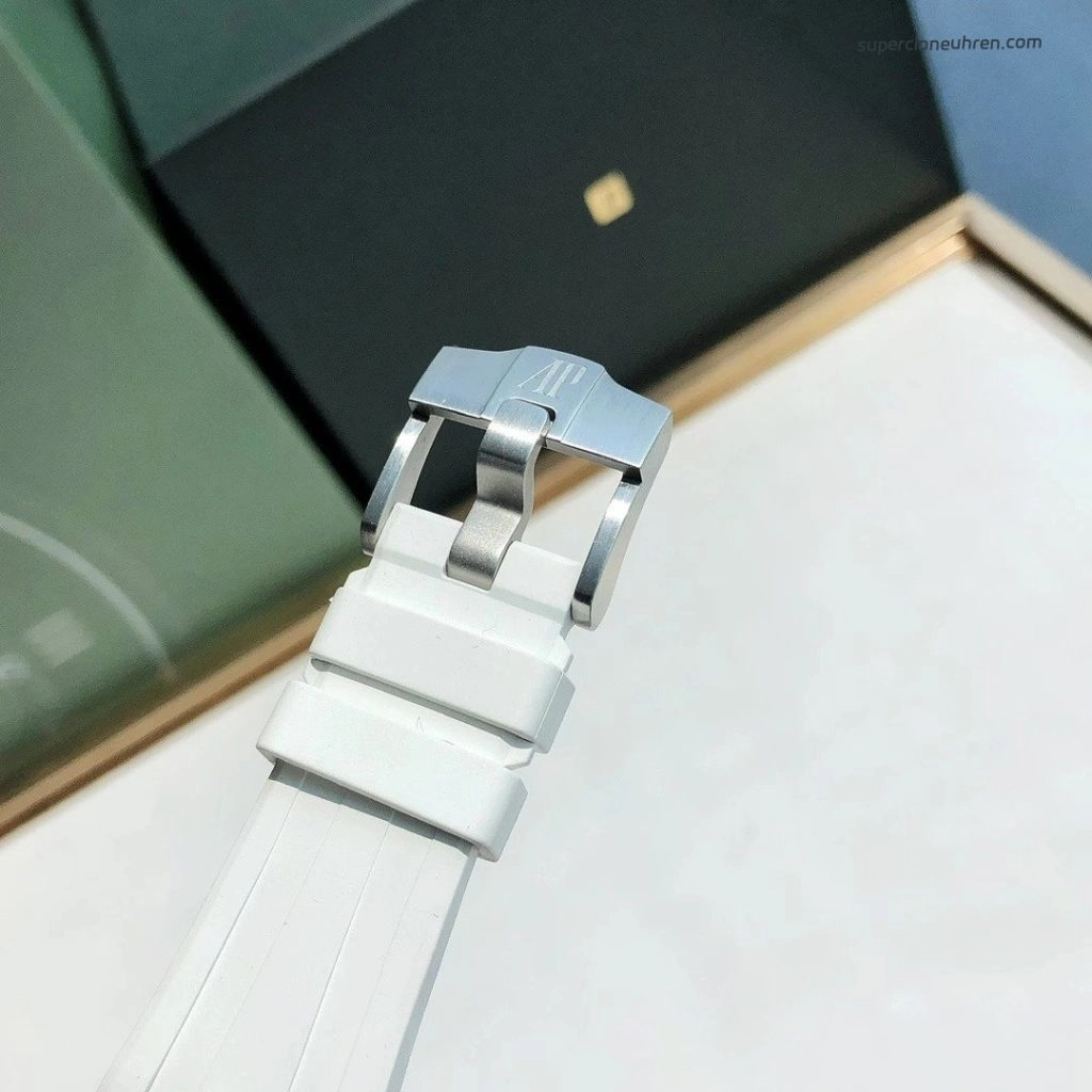 Premium Replica Uhr Audemars Piguet Royal Oak Offshore 67540OK.ZZ.A010CA.01 mit Diamantbesatz in 18K Roségold 37mm