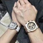Premium Replica Uhr Audemars Piguet Royal Oak Offshore 67540OK.ZZ.A010CA.01 mit Diamantbesatz in 18K Roségold 37mm