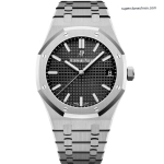 Premium Replica Uhr Audemars Piguet Royal Oak 15500ST.OO.1220ST.03 schwarzes Zifferblatt Edelstahl 41mm