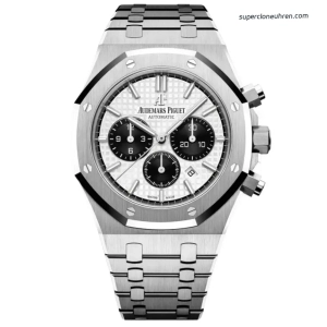 Super Clone Audemars Piguet Royal Oak 26331ST.OO.1220ST.03 Panda-Zifferblatt Edelstahl 41mm