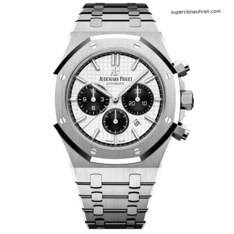 <span class="scu-card-title">Super Clone Audemars Piguet Royal Oak 26331ST.OO.1220ST.03 Panda-Zifferblatt Edelstahl 41mm</span><div class="wpkj-loop-price"><span class="wpkj-loop-currency">€</span><span class="wpkj-loop-amount">738</span></div>