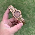 Premium Replica Uhr Patek Philippe Nautilus 5711/1R-001 aus Roségold 40 mm