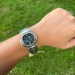 Premium Replica Uhr Patek Philippe Nautilus 5712/1A-001 Edelstahl mit Mondphase 40mm