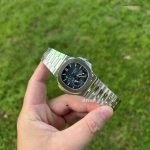 Premium Replica Uhr Patek Philippe Nautilus 5712/1A-001 Edelstahl mit Mondphase 40mm