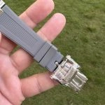 Super Clone Patek Philippe Nautilus 5712G-001 mit grauem Kautschukband 40mm