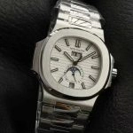 1:1 Super Clone Uhr Patek Philippe Nautilus 5726/1A-010 aus Edelstahl 40,5mm