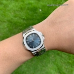 1:1 Super Clone Uhr Patek Philippe Nautilus 5711/1A-010 aus gebürstetem Edelstahl 40mm