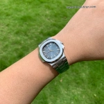 1:1 Super Clone Uhr Patek Philippe Nautilus 5711/1A-010 aus gebürstetem Edelstahl 40mm
