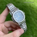 1:1 Super Clone Uhr Patek Philippe Nautilus 5711/1A-010 aus gebürstetem Edelstahl 40mm