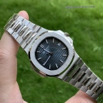 1:1 Super Clone Uhr Patek Philippe Nautilus 5711/1A-010 aus gebürstetem Edelstahl 40mm