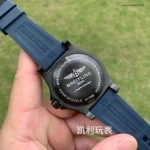 Premium Replica Uhr Breitling Superocean M17368D71C1S2 PVD-Schwarz mit Kautschukband 46mm