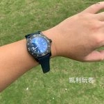 Premium Replica Uhr Breitling Superocean M17368D71C1S2 PVD-Schwarz mit Kautschukband 46mm