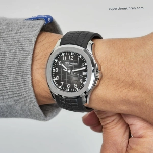 Premium Replica Uhr Patek Philippe Aquanaut 5167A-001 Ultraduenn 40mm