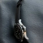 Premium Replica Uhr Breitling Avenger V17310101B1W1 Schwarz mit Textil-Kautschukband 44 mm