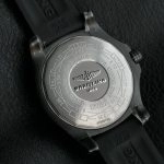 Premium Replica Uhr Breitling Avenger V17310101B1W1 Schwarz mit Textil-Kautschukband 44 mm