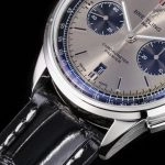 Premium Replica Uhr Breitling Premier AB0118221B1P1 mit grauem Zifferblatt 42mm