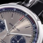 Premium Replica Uhr Breitling Premier AB0118221B1P1 mit grauem Zifferblatt 42mm