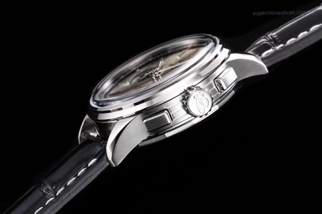 Premium Replica Uhr Breitling Premier AB0118221B1P1 mit grauem Zifferblatt 42mm