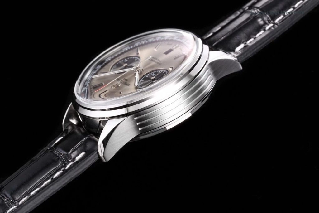 Premium Replica Uhr Breitling Premier AB0118221B1P1 mit grauem Zifferblatt 42mm