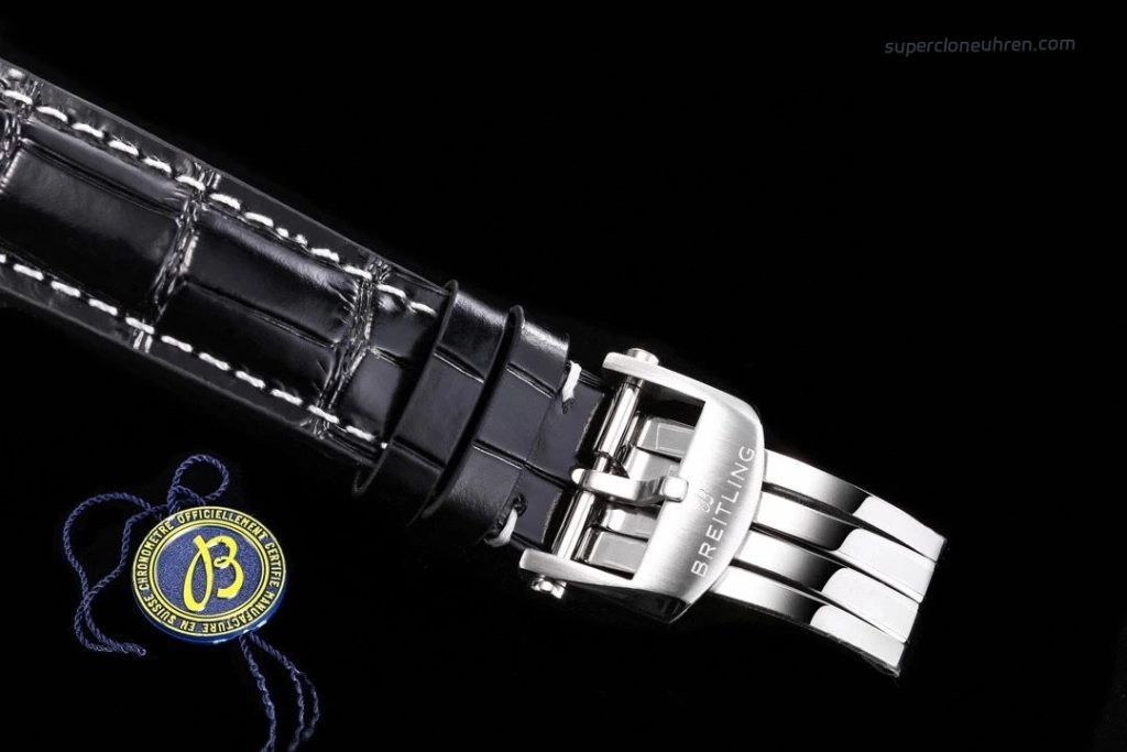 Premium Replica Uhr Breitling Premier AB0118221B1P1 mit grauem Zifferblatt 42mm
