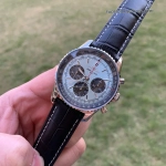 Premium Replica Uhr Breitling Navitimer 1 AB0138241C1P1 eisblaues Zifferblatt 43mm
