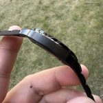 1:1 Super Clone Uhr Cartier Santos WSSA0039 Blackout-Look 39,8 mm