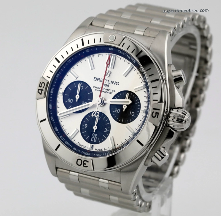 <span class="scu-card-title">Super Clone Breitling Chronomat AB0134101G1A1 Panda-Zifferblatt mit Edelstahlarmband 42mm</span><div class="wpkj-loop-price"><span class="wpkj-loop-currency">€</span><span class="wpkj-loop-amount">605</span></div>