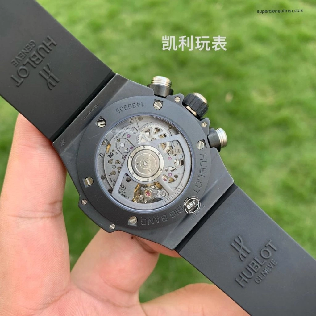 Premium Replica Uhr Hublot Big Bang 421.CI.1170.RX Skelett-Zifferblatt Keramik 42 mm